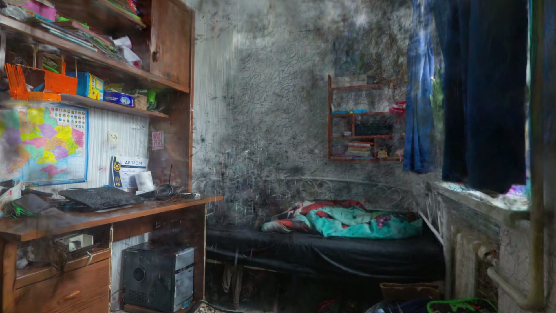 Still from Dreams Under Siege.